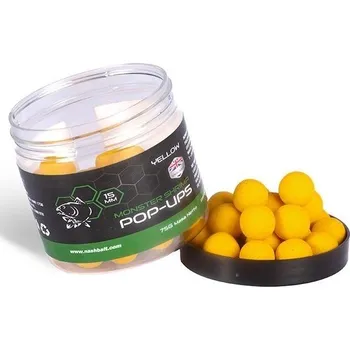 Boilies Nash Monster Shrimp Pop Ups Yellow 15mm 75g