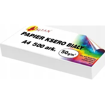 Kancelářský papír Bílý papír A4, 500 listů, 50 g/m2 Shan