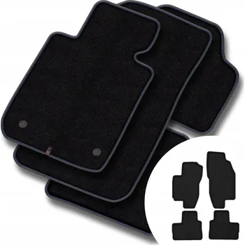 autokoberec Velurové autokoberce Motos 4 ks