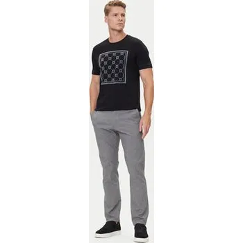 Pánské tričko JOOP! T-Shirt 17 JJ-21Bajo 30047429 Černá Modern Fit 3XL