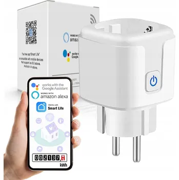 Elektrická zásuvka Chytrá elektrická zásuvka WIFI TUYA SMART