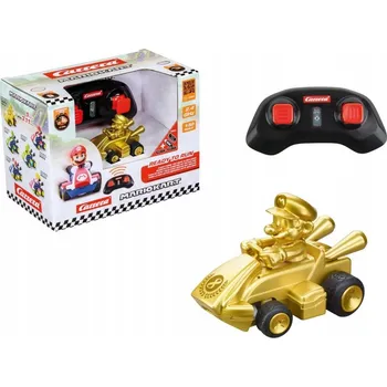 RC model auta CARRERA RC 2.4 GHz MarioKart MARIO GOLD 1:50 Mini RC 430031
