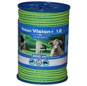 Pro koně Elektrický ohradník - páska PRO koně lacme vision ruban 12MM/200