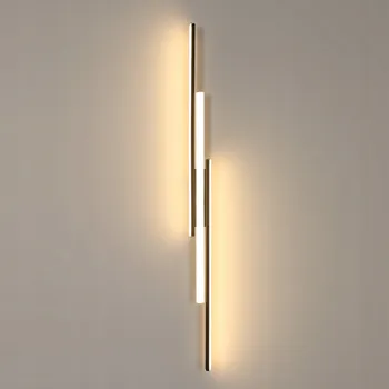 Nástěnné svítidlo Nástěnné svítidlo GOECO černé, integrovaný LED zdroj 24 W