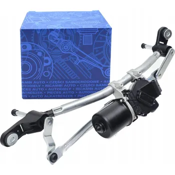 Motorek stěrače a odstřikovače MECHANISMUS STĚRAČŮ PŘEDNÍ RENAULT CLIO III 2005-2014 + MOTOREK