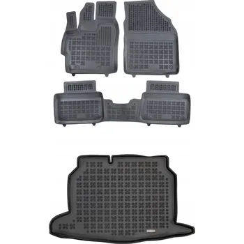 autokoberec Gumová sada autokoberců a rohož do kufru Toyota Yaris Cross od 2021, jeden kus pro podlahu kufru