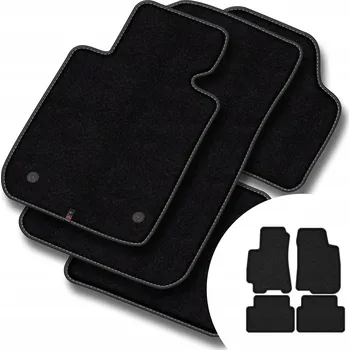 autokoberec Velurové autokoberce Motos 4 ks