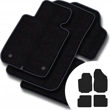 autokoberec Velurové autokoberce Motos 4 ks