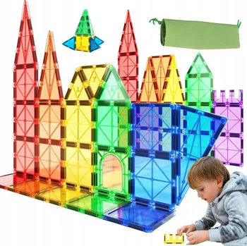 ostatní stavebnice STAVEBNICE KOSTKY CLASSIC 40 dílků Stavební kostky s magnety