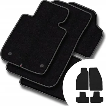 autokoberec Velurové autokoberce Motos 4 ks