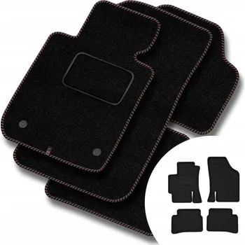 autokoberec Velurové autokoberce Motos 4 ks