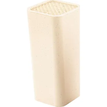 Stojan na nože ERNESTO Greener blok nože na recyklaci 9,7 x 9,7 x 22 cm