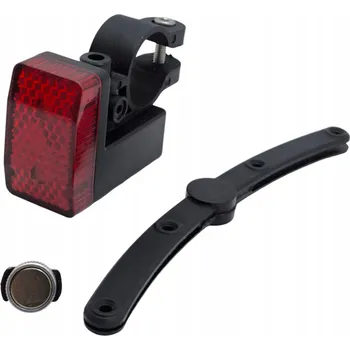 Cyklosvítilna ZADNÍ SVĚTLO NA KOLO 2 LED, SAMOSTATNÉ