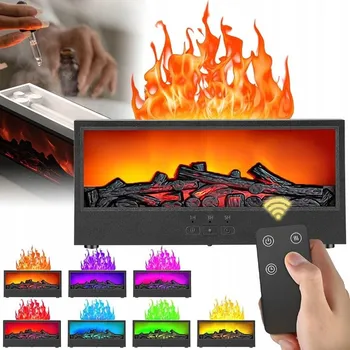 Aroma difuzér ZVHLČOVAČ VZDUCHU DIFUZÉR BEZPEČNÝ EFEKT PLAMENE LAMPičKA IMITUJÍCÍ KRB PREMIUM