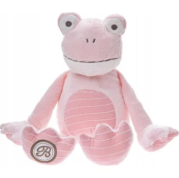 plyšák Plyšová Hračka Beppe Baby Žabka Mia 25 cm růžová
