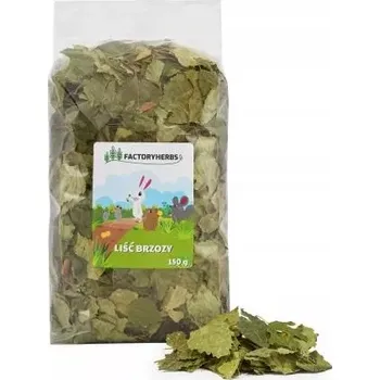 Krmivo pro hlodavce Factoryherbs List břízy 150 g