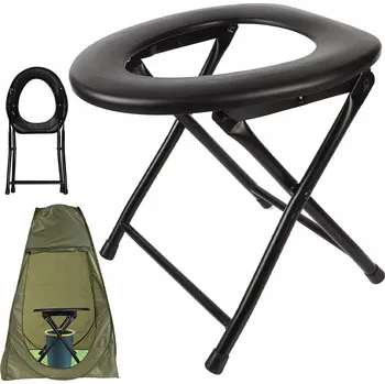 Obraz TOALETA PRZENOŚNA TOALETNÍ ŽIDLE SKLÁDACÍ 35 cm pro domácí použití