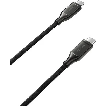 Datový kabel Nomad Kevlar 240W kabel USB-C/USB-C (0,3m) černý