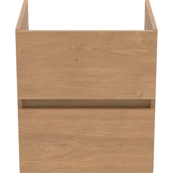 Nábytek Závěsná skříňka pod umyvadlo v dekoru dubu v přírodní barvě 50x55 cm Eurovit+ – Ideal Standard ID_1648576