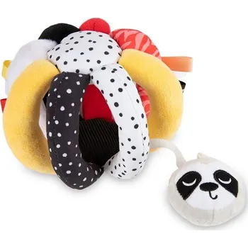 Hračka pro kojence CANPOL BABIES senzorický míček LENOCHOD s chrastítkem a pískátkem BABIES BOO