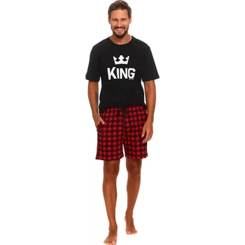 Pánské pyžamo DN Nightwear King PMB.9952 černé