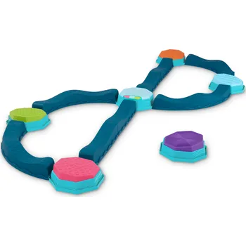 Hračka B-Toys Překážková dráha se stupínky hudební Balance & Groove