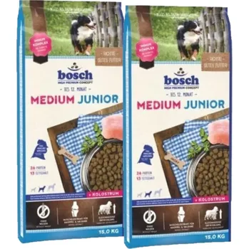 Krmivo pro psa Bosch Junior Medium 2x15kg