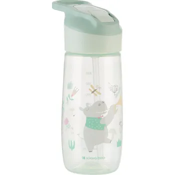 Kojenecká láhev Hrnek se silikonovým pítkem 450ml 12m+ Music Fest Mint