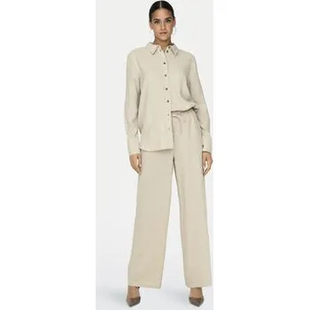 Oblečení a móda JDY Košile Say 15318364 Béžová Loose Fit L