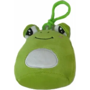 Plyšový přívěsek žába