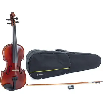 Housle GEWA Housle Ideale-VL24/4 Setup, včetně tvarového pouzdra, Massaranduba smyčce, AlphaYue strun 16814