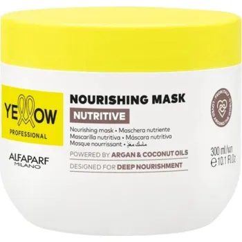 Vlasová regenerace Vyživující maska pro velmi suché a křehké vlasy Yellow Professional Nutritive Nourishing Mask - 300 ml + dárek zdarma