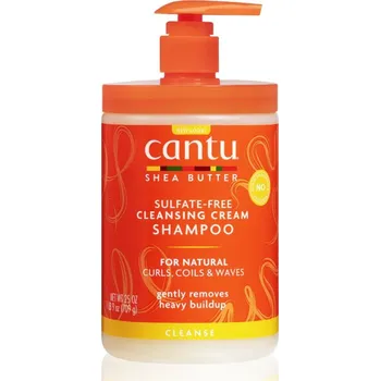 Šampon CANTU Shea Butter Cleansing Shampoo čisticí šampon pro kudrnaté vlasy 709 g