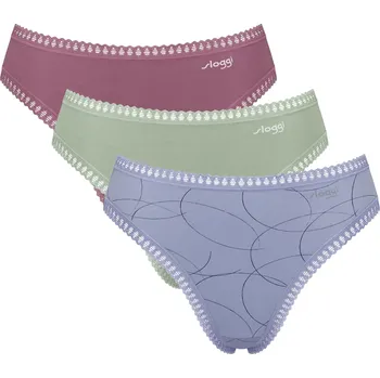 Kalhotky Sloggi Go Crush High leg multicolor 3 ks XS