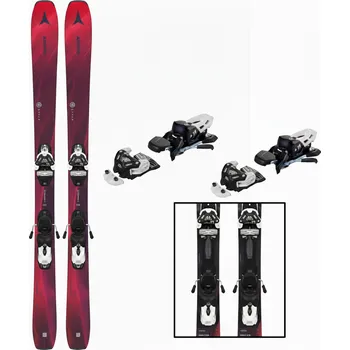 Lyžování Lyže Atomic Maven 93C Maroon/Bright Red + vázání Tyrolia Attack 11 Brake 90 + podložka Speedflex Délka: 172 cm