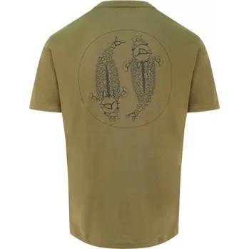 Pánské tričko Korda Tričko LE Mandala Tee Olive vel. S