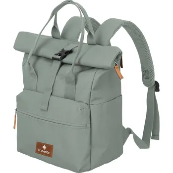 Městský batoh Travelite Basics Short Handle Roll-up Smoky 11 l barva: Mint