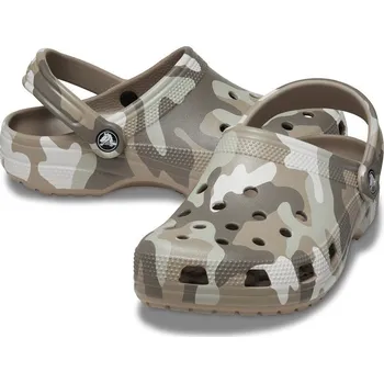 Pánská obuv Crocs Classic Printed Camo Clog Mushroom Multi vel. 12 46-47