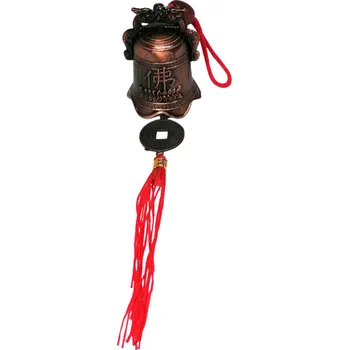 Zvonek štěstí – velký mosazný | Feng Shui symbol ochrany, štěstí a prosperity