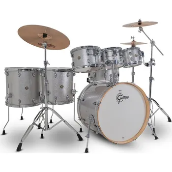 Hudebniny Gretsch Bicí sada Catalina - javorStříbrná třpytivá CM2-E627-SS 195993
