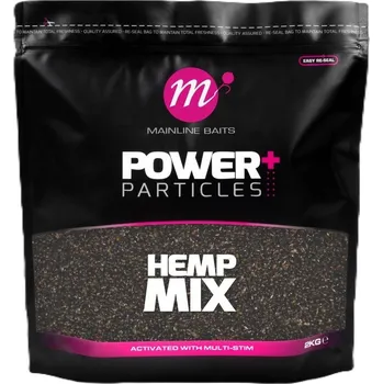 Nástraha Mainline ochucený partikl Power+ Hemp Mix 2kg