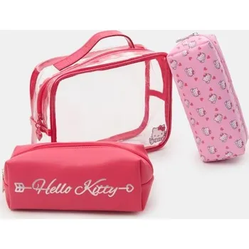 Sinsay - Sada 3 kosmetických tašek Hello Kitty - vícebarevná - 494GW-MLC - 494GW-MLC-ONE