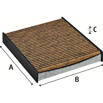 Ventilátor topení a klimatizace Filtr, vzduch v interiéru VALEO 701026