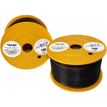 elektrický kabel Kabel LGY/H05V-K 1,50 mm2 100 m Černo-Hnědý