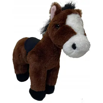 plyšák Plyšová Hračka Hračka Plyšový Mazlíček Přítulníček 27 cm Kůň