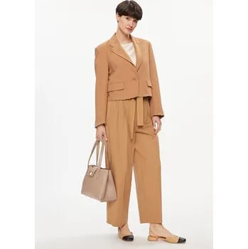 Dámské oblečení Weekend Max Mara Sako Cantico 2415041062 Hnědá Regular Fit 48