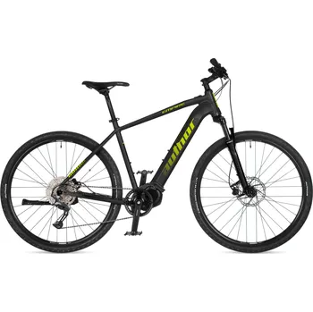 Jízdní kolo Author Empire 2025 šedá/limeta, 18"