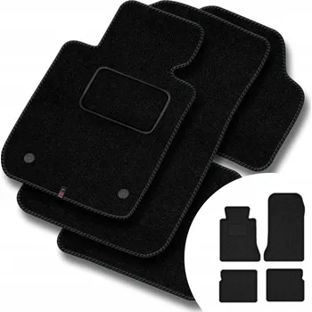 autokoberec Velurové autokoberce Motos 4 ks