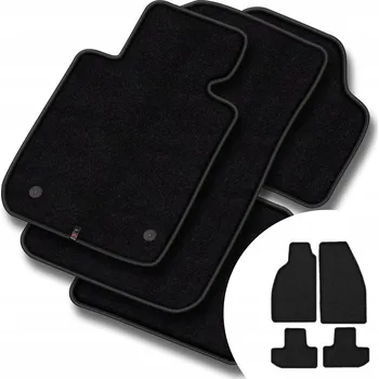 autokoberec Velurové autokoberce Motos 4 ks