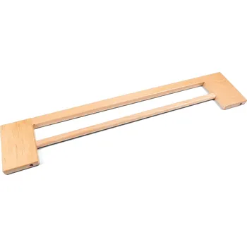 Dětské zboží Hauck Zábrana Clear Step Easyclose rozšíření o 15 cm Eco Beech